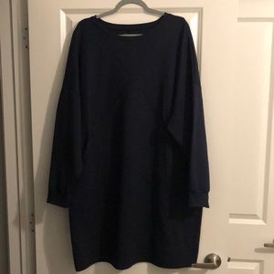 NWOT oversized sweatshirt dress
